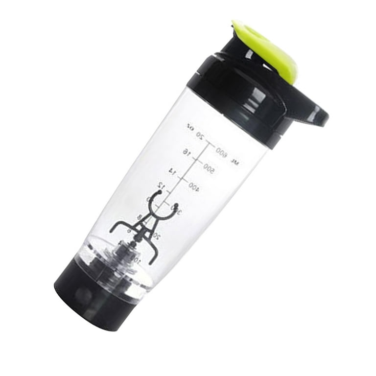  Cherry Juilt Electric Protein Shaker Bottle Vortex Mixer  Blender Bottle Portable 16oz/450ml Battery-powered BPA-free Blender Drink  for Travel : Health & Household