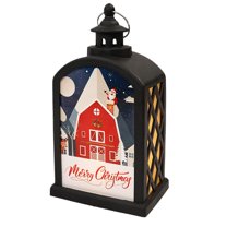 Christmas Led Lantern Lights, Christmas Lanterns Decorative Indoor, Light Up Outdoor Christmas Lantern for Home Christmas Decorations Night Lights Plug Into Wall