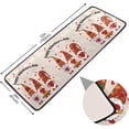 thumbnail image 4 of SKYSONIC 2'X6' Cute Gnomes Hearts Runner Rug with Rubber Backing, Happy Valentines Day Non Slip Entryway Rug Runner Washable Soft Area Rug Carpet for Hallway Bedroom Kitchen Decor, 4 of 6