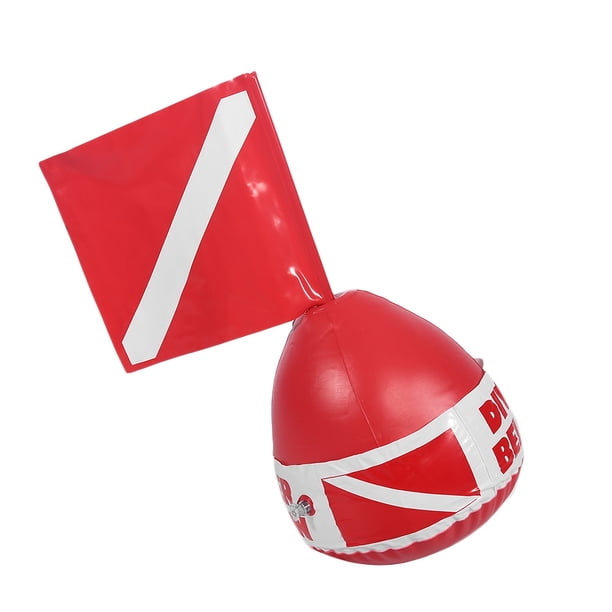 De Buceo Inflable, Bola de de Buceo Señal de Seguridad Buzo Debajo del Marcador de Superficie de Buceo para Entusiastas del Buceo
