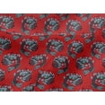 thumbnail image 4 of oneOone Viscose Jersey Fabric Fish Block Fabric Prints By Yard 60 Inch Wide, 4 of 5