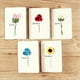 thumbnail image 4 of Flores secas Retro Kraft, tarjeta de felicitación de bendición, regalo de cumpleaños, invitación de boda, schristmas, 50 Uds., 4 of 4