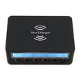 thumbnail image 4 of Cargador Inalámbrico Multipuerto USB de Carga Rápida Tipo C Hub Yuxing CA 100-240 V Enchufe de EE. UU., 4 of 5