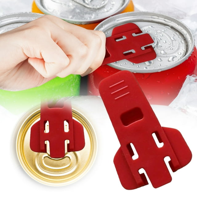 Heavy Duty Manual Kitchen Can Opener Efficient Tool for Opening Cans Jars and Sealed Lids with Easy Grip Handle