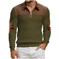 thumbnail image 2 of Kakii Men Quarter Zip Pullover Sweaters Lightweight Knit Dress Sweater for Work Casual, 2 of 8