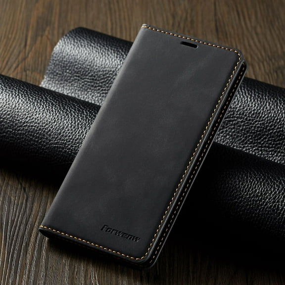 Leather Case For Apple iPhone 12 Luxury Magnetic Flip Card Pocket Wallet Phone Cover