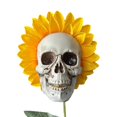 thumbnail image 3 of S SERENABLE Simulation Head Decor Statues Lawn Ornaments Single-head A, 3 of 7