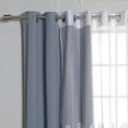 thumbnail image 2 of Aurora Home  Mix and Match Trellis Cut Out Curtains Mingreen 84 84 Inches, 2 of 5