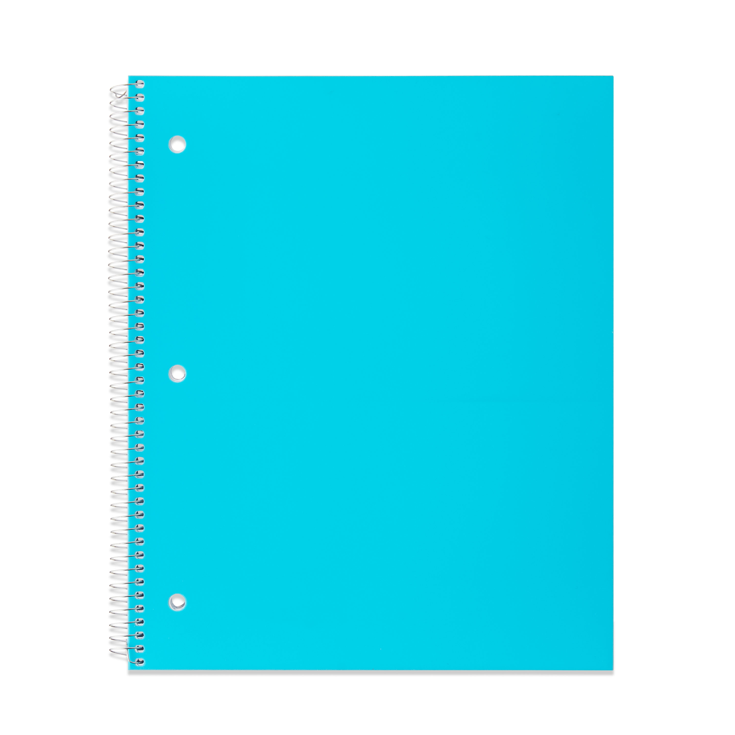 Cuaderno Poli de 1 materia con bolsillos interiores, 9 x 11 pulgadas, 100 hojas gruesas 5