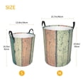 thumbnail image 3 of Picia Hardwood Large Laundry Basket, Waterproof, Freestanding Laundry Hamper, Collapsible Tall Clothes Hamper with Extended Handles-, 3 of 8