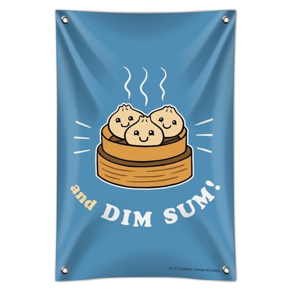 And Dim Sum Then Some Funny Humor Home Business Office Sign