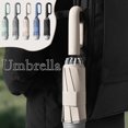 thumbnail image 3 of Bamboohart Rings Buckle Umbrella Automatic Storm Resistance Reinforce Rainproo✨s Q3O9, 3 of 9