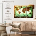 thumbnail image 5 of Elephant Stock Stained World Map Wall Art - Horizontal Multi Panel Canvas - Living Room Wall Decor - Map Multi Panel - Brown And White Decor - 74" x 48", 5 of 8