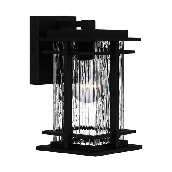 Quoizel McAlister 1-Light Earth Black Outdoor Wall Lantern