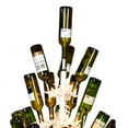 thumbnail image 2 of Vickerman 4' x 30" Artificial White Wine Bottle DuraLit 200CL.  Holds 37 bottles., 2 of 3