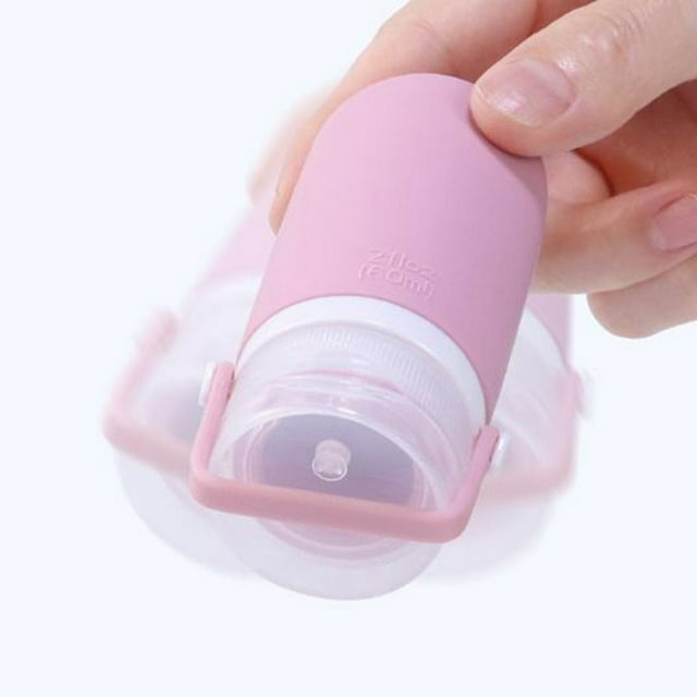 Bouteille Distributrice en Silicone Étanche pour Voyage et Rangement à la Maison, Portable, pour l'Extérieur, Cosmétique, Shampoing, Lotion, Contenant Réutilisable, Fournitures de Voyage, Bouteille