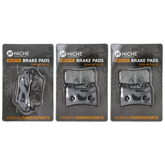 Niche Semi-Metallic Brake Pad Set for BMW R Nine T Pure Motorcycle MK1002786