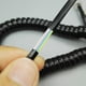 thumbnail image 5 of Cable de teléfono en espiral modular de 4 núcleos para teléfono/auricular RJ9, negro, 5 of 5