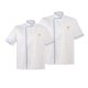 thumbnail image 1 of Chaqueta de Chef Doble Botonadura Macarena Ajustable Sólido, 1 of 6
