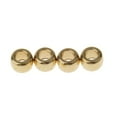 thumbnail image 3 of jifeng 100pcs Brass Spacer Beads for Snake European Charm Chain Cable Bracelets 6mm, 3 of 9