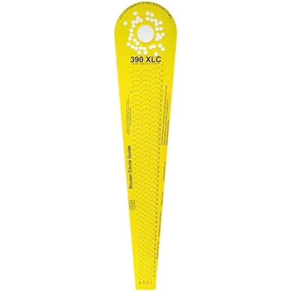 Jasper 390 XLC Router Circle Cutter Jig – Cut 184 Perfect Circles from 7" to 52¾" – Built for Compact, Trim & Cordless Routers – Empower Your Craft with Pro-Grade Precision$$