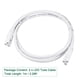 thumbnail image 2 of Uxcell T5 T8 Cable Conector de Tubo LED Macho a Macho Doble Extremo 2 Paquete 2pcs 1M, 2 of 5