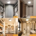 thumbnail image 6 of Tsothea Ceiling Light Wireless Motion Sensor Battery Operated with Remote 400LM Dimmable 3000K/6000K, 6 of 7
