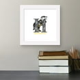 thumbnail image 4 of Gallery Pops Harry Potter - Hufflepuff Crest Stand Together Wall Art, White Framed Version, 12" x 12", 4 of 5