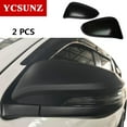 thumbnail image 2 of black-toyota fortuner sw4 2016 side mirror cover parts black mirror trim for Toyota fortuner sw4 SUV 2016+ accessories of fortuner, 2 of 7