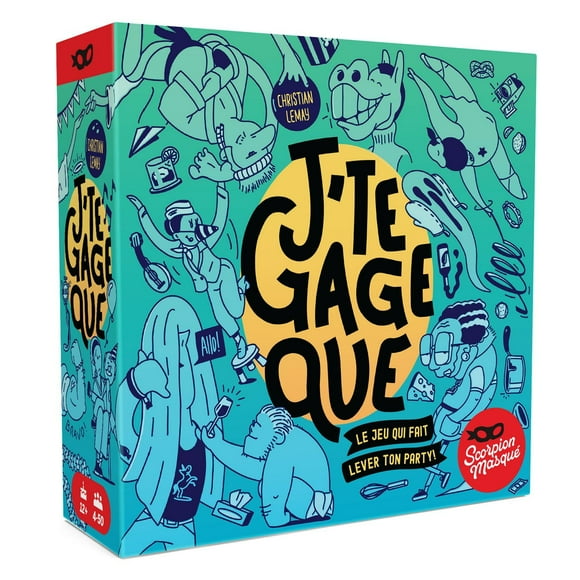 Scorpion Masqué Jeu de société J'TE GAGE QUE...
