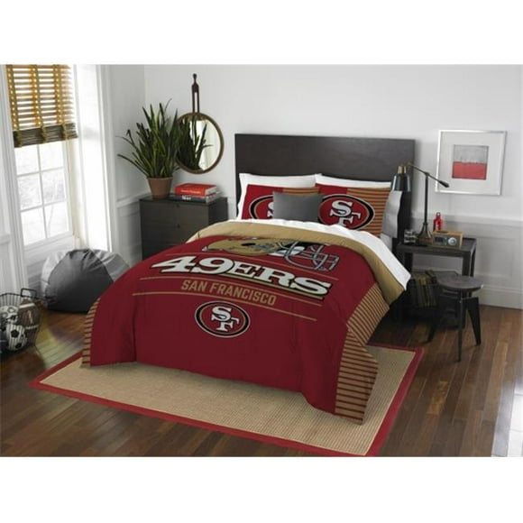 The Northwest 1NFL849000013RET NFL 849 ers Ensemble de Couette de Projet&44; Pleine & Grand