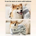 thumbnail image 4 of Interactive dog bath towel, portable, absorbent, quickdrying, microfiber, 4 of 5