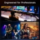 thumbnail image 4 of Cable de micrófono Matters XLR a XLR, paquete de 2 unidades, 10 m, negro, 4 of 7