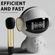 thumbnail image 3 of Reloj Despertador Inteligente,Altavoz Bluetooth Robot con Micrófono Karaoke,Conexión Uhf Y Voz Ai,Salida 6W para Uso de Computadora,Regalo para los Amantes de la Música,Altavoz Bluetooth con Micrófono, 3 of 4
