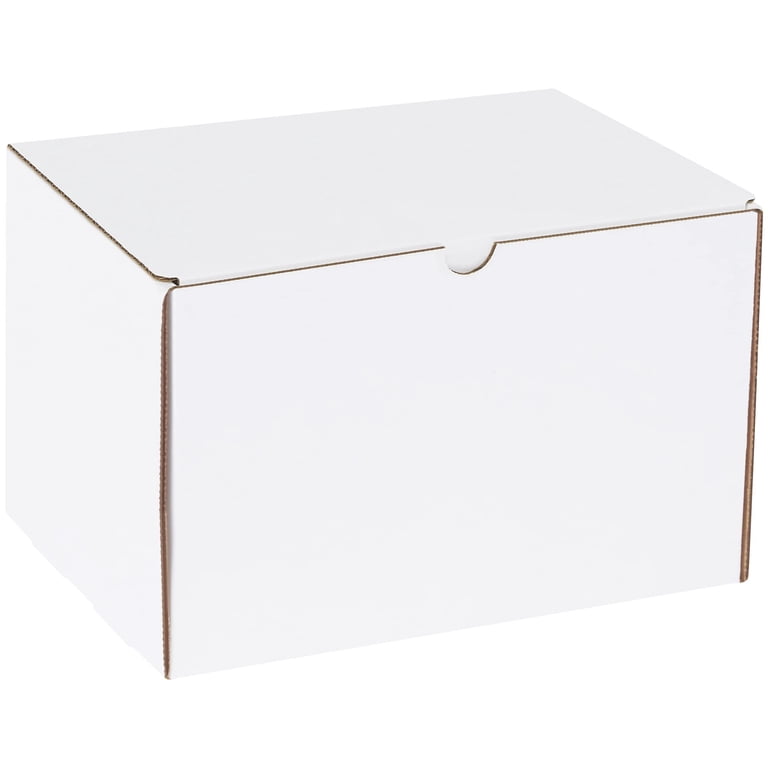 6 1/2x4 1/2x2 1/2 White Die Cut Mailer Boxes