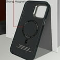 thumbnail image 3 of Allytchgroup Shockproof Slim Phone Case for Apple iPhone 15 Pro Max, Compatible with MagSafe & Car Mount Carbon Fiber-Style Cover, Protective iPhone 15 Pro Max Case for Women Men, Red, 3 of 6