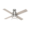 thumbnail image 1 of Ventilador de Techo Hunter Fan Beck Níquel 52 Pulgadas, 1 of 5
