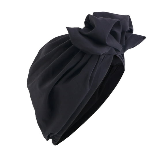 Clearance! Baberdicy Women Cancer Head Scarf Hat Cap Hair Scarf Turban Head Wrap Turban Hats Headwear Black
