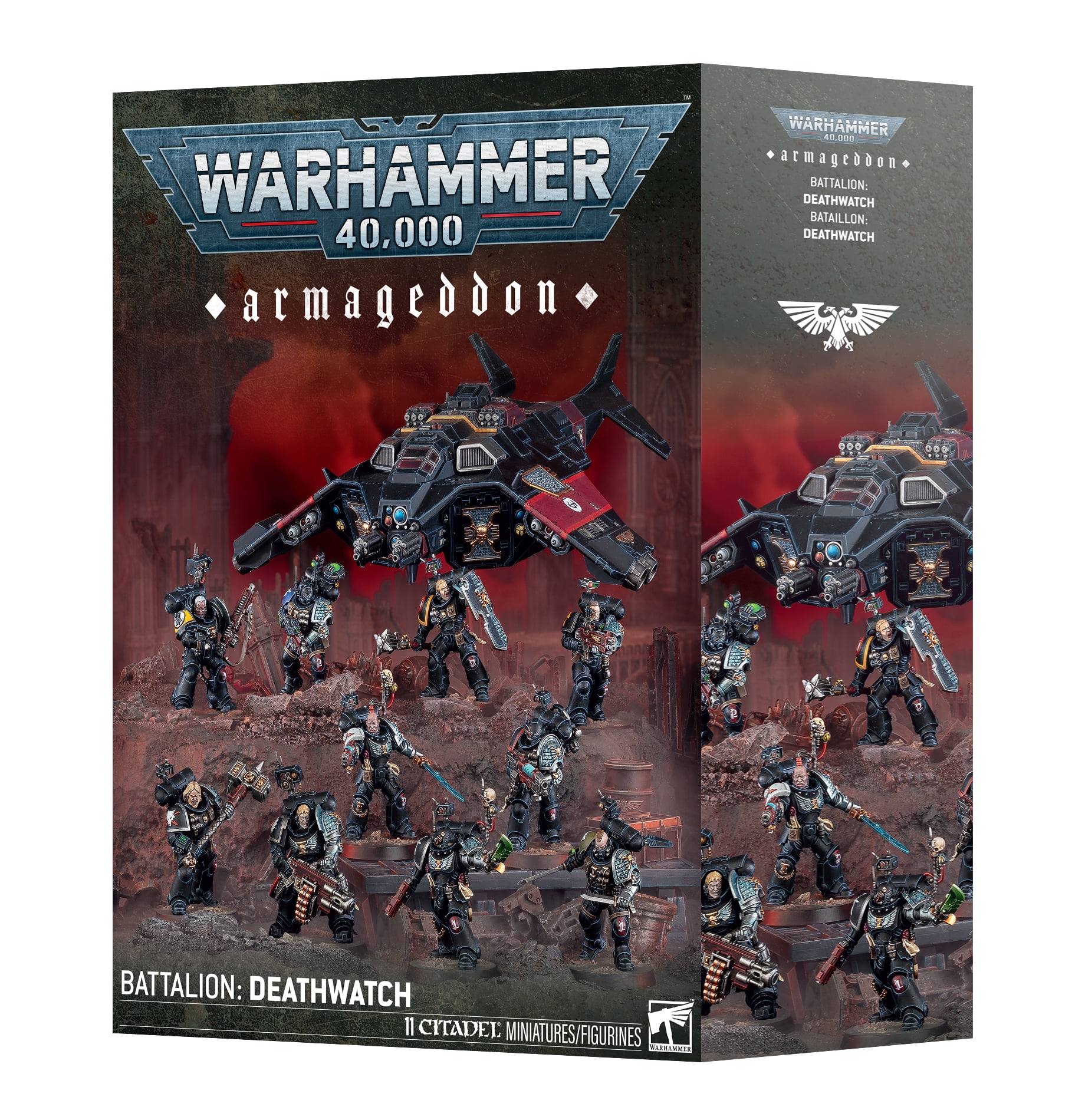 Games Workshop - Wahammer 40K Armageddon - Deathwatch - Battalion Deathwatch