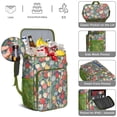 thumbnail image 5 of Travel Cooler Bag - Pioneer Flower Camping Beer Cooler Backpack with Bottle Opener- Waterproof Insulated Picnic Backpacks - Cooler Bag for Beach, 5 of 6