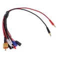 thumbnail image 2 of Cable de carga múltiple Hugo Adaptador Enchufe Electronico 8 en 1 EC3 JST XT60 T-Dean, 2 of 4