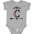 thumbnail image 3 of Inktastic Letter C Monogram Tribal Arrow Girls Baby Bodysuit, 3 of 5