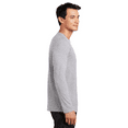 thumbnail image 5 of Gildan Men's Softstyle Long Sleeve T-Shirt, Durable Crew Neck Classic Fit Tee, Sport Grey, M, 5 of 6