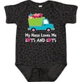 thumbnail image 3 of Inktastic Nana Loves Me Grandson Boys Boys Baby Bodysuit, 3 of 5