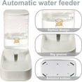 thumbnail image 4 of Elevon Automatic Pet Feeder and Water Dispenser Set, Dog Cat Gravity Food and Water Dispenser Set with Pet Food Bowl, Automatic Cat Feeder for Small Large Pets Puppy Kitten Large Capacity(3.8L), 4 of 7