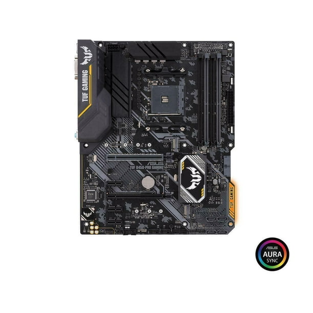 Asus Tuf B450 Pro Gaming Am4 Amd B450 Sata 6gb S Atx Amd Motherboard Walmart Com Walmart Com