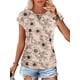 thumbnail image 2 of Tops SAMPEEL - Bonita camiseta de manga corta para mujer, talla 2XL, 2 of 5
