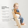 thumbnail image 5 of Trona Tripp Trapp de Stokke, negra - Silla convertible ajustable para niños y adultos - Incluye juego de bebé con arnés extraíble para edades de 6 a 36 meses - Diseño ergonómico y clásico, 5 of 5