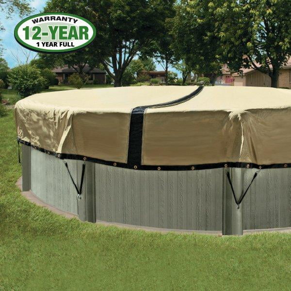 Ultimate 3000 Above Ground Pool Winter Cover 24 Ft Round In The Swim UPC24R