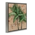thumbnail image 4 of Stupell Industries Leafy Palm Fronds Botanical & Floral Painting Gray Floater Framed Canvas Art Print Wall Art, 25 x 25, 4 of 10